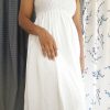 Sleeveless long frock