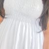 Sleeveless long frock
