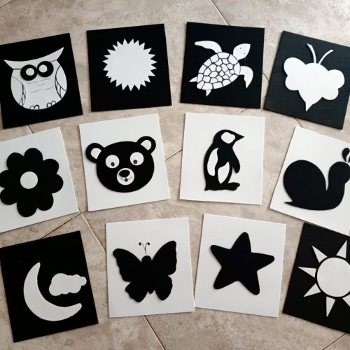 Newborn stimulation cards