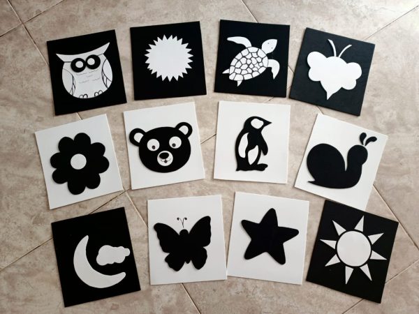 Newborn stimulation cards